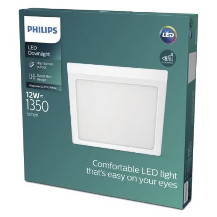 Philips - LED Stropní svítidlo LED/12W/230V 4000K bílá