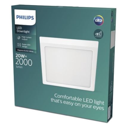 Philips - LED Stropní svítidlo LED/20W/230V 2700K bílá