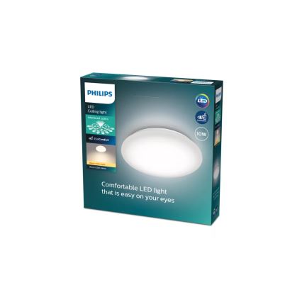 Philips - LED Stropní svítidlo MOIRE LED/10W/230V 2700K pr. 24 cm