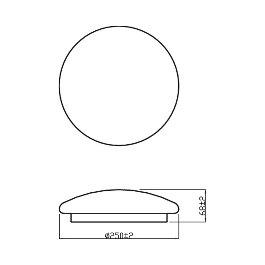 Philips - LED Stropní svítidlo MOIRE LED/10W/230V