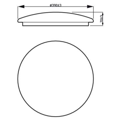 Philips - LED Stropní svítidlo LED/20W/230V 4000K