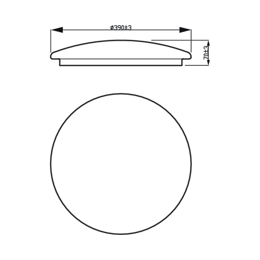 Philips - LED Stropní svítidlo LED/20W/230V 4000K