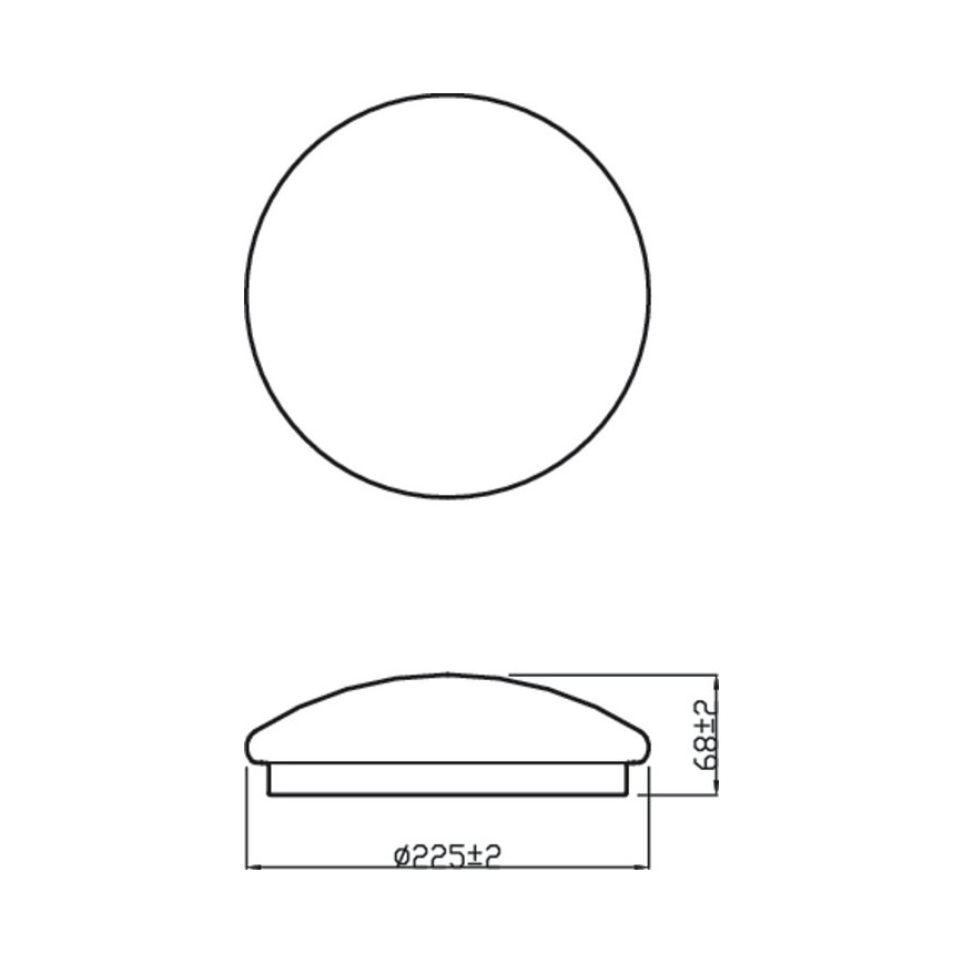 Philips - LED Stropní svítidlo MOIRE LED/6W/230V