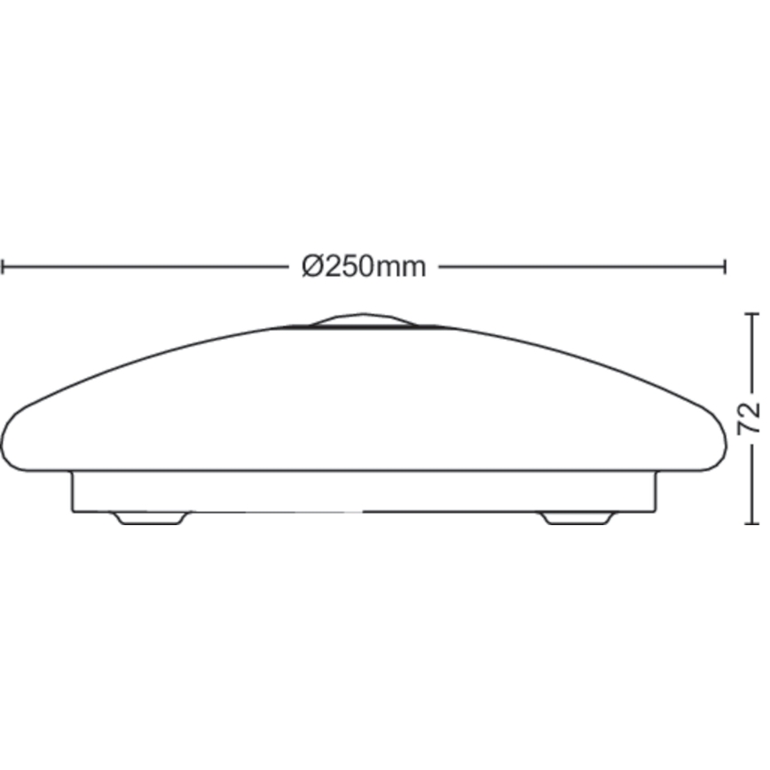 Philips - LED Stropní svítidlo se senzorem MAUVE LED/6W/230V 4000K