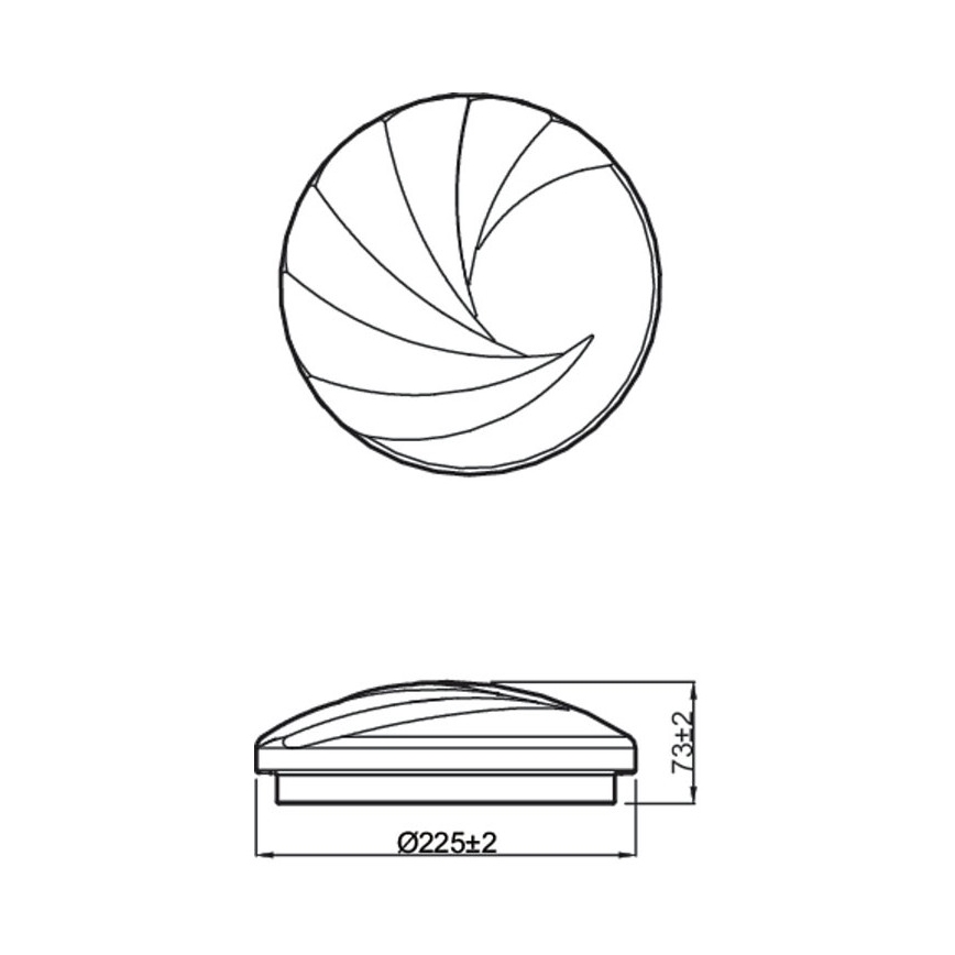 Philips - LED Stropní svítidlo SHORE LED/6W/230V