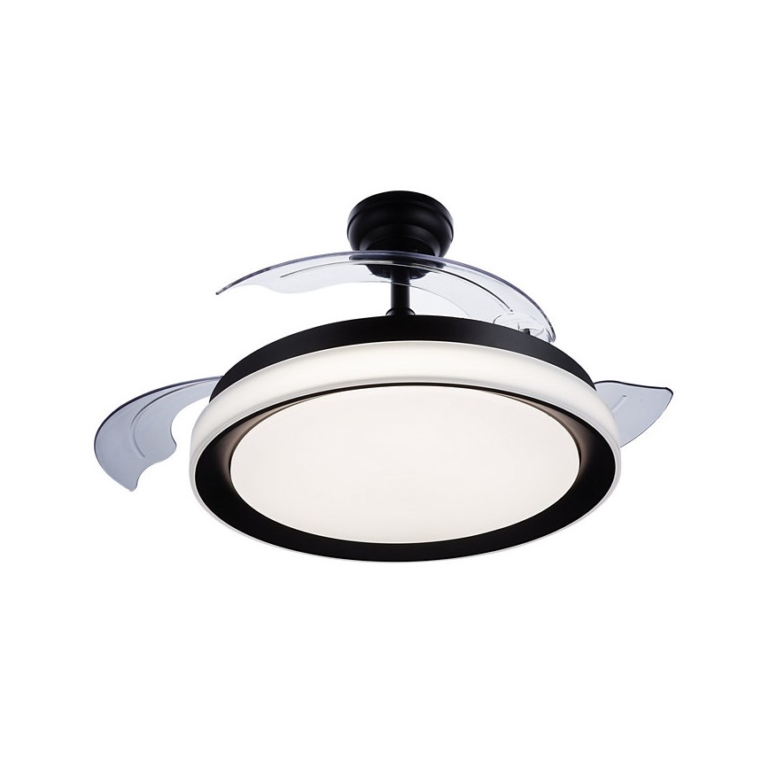 Philips - LED Stropní ventilátor LED/35W/230V 5500/4000/2700K černá + dálkové ovládání