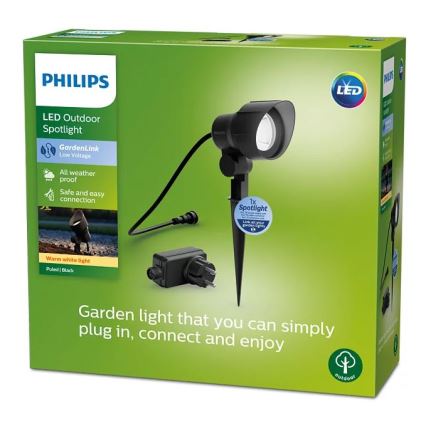 Philips - LED Venkovní bodové svítidlo LED/24W/230V 2700K IP44