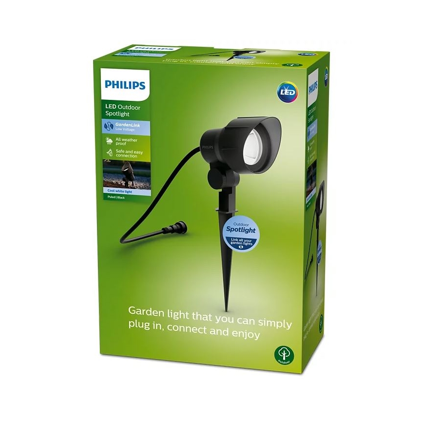 Philips - LED Venkovní bodové svítidlo LED/6W/12V 4000K IP44