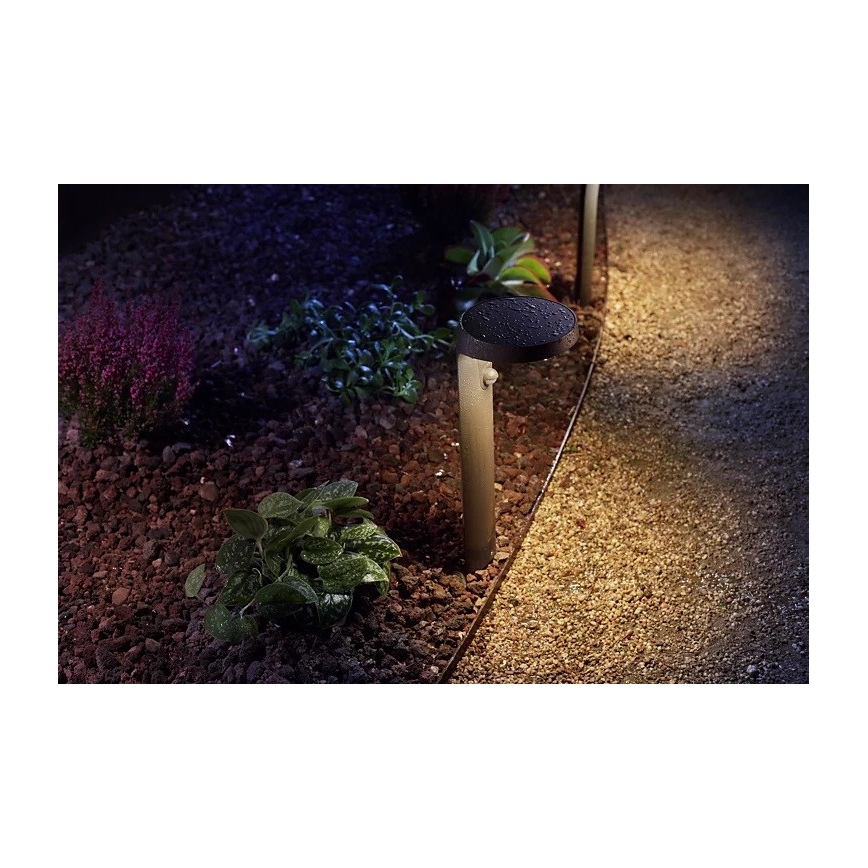 Philips - LED Venkovní lampa se senzorem LED/9W/230V 2700K IP44