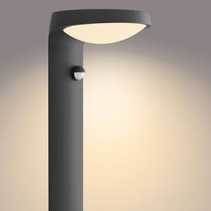 Philips - LED Venkovní lampa se senzorem LED/9W/230V 2700K IP44