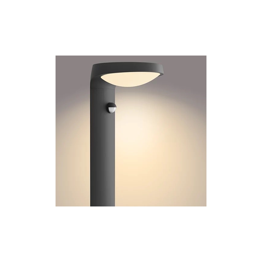 Philips - LED Venkovní lampa se senzorem LED/9W/230V 2700K IP44