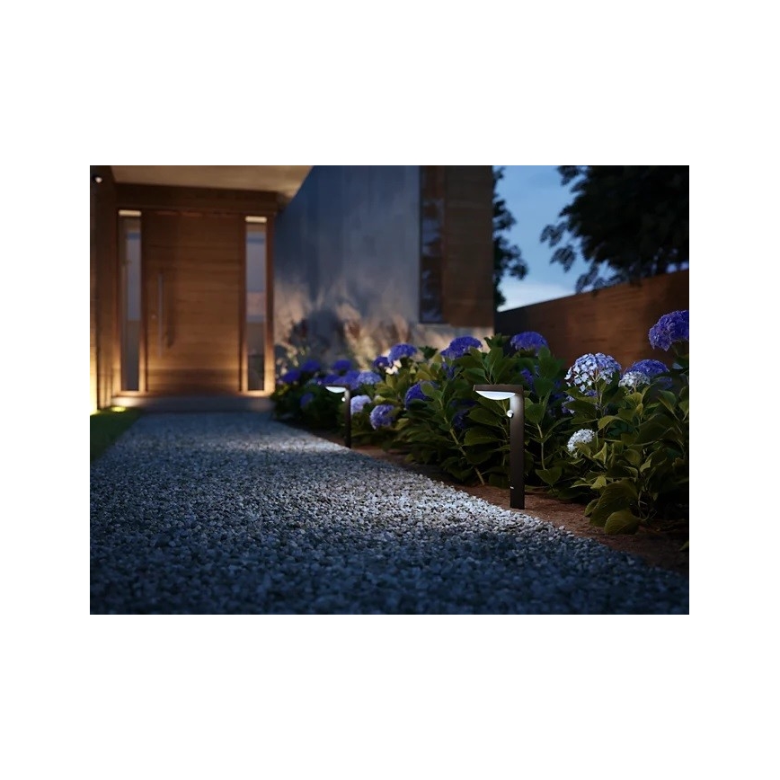 Philips - LED Venkovní lampa se senzorem LED/9W/230V 4000K IP44
