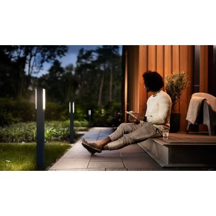 Philips - LED Venkovní lampa STRATOSPHERE LED/3,8W/230V 77 cm 2700K IP44