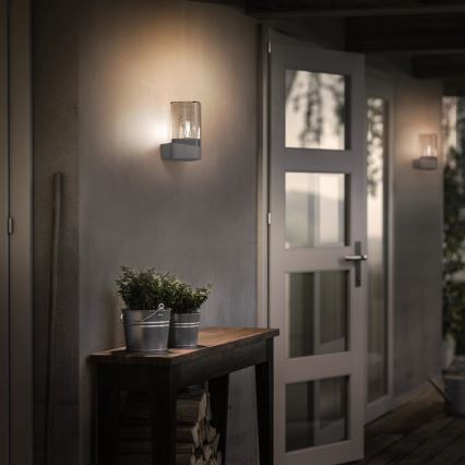 Philips - LED Venkovní nástěnná lampa NAYL 1xE27/4W/230V 2700K IP44