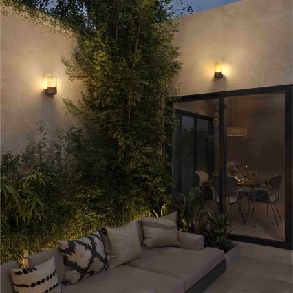 Philips - LED Venkovní nástěnná lampa NAYL 1xE27/4W/230V 2700K IP44