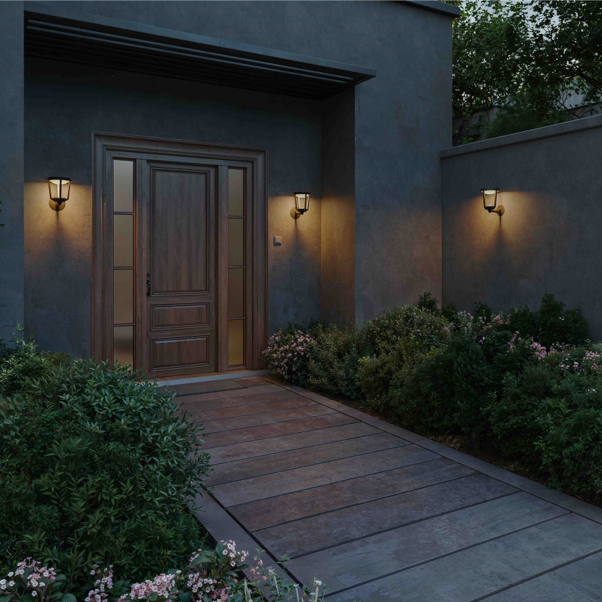 Philips - LED Venkovní nástěnná lampa NUVY LED/4,3W/230V 2700K IP44