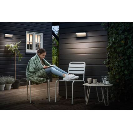 Philips - LED Venkovní nástěnné svítidlo BUSTAN LED/3,8W/230V 2700K IP44