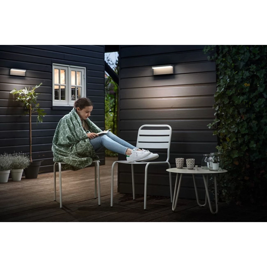 Philips - LED Venkovní nástěnné svítidlo BUSTAN LED/3,8W/230V 2700K IP44