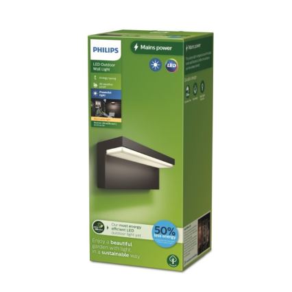 Philips - LED Venkovní nástěnné svítidlo BUSTAN LED/3,8W/230V 2700K IP44