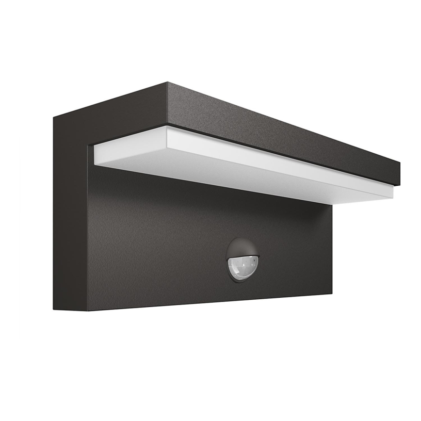 Philips - LED Venkovní nástěnné svítidlo se senzorem 2xLED/4,5W/230V 4000K IP44