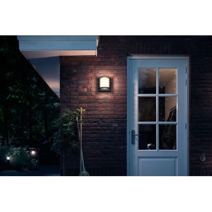 Philips - LED Venkovní nástěnné svítidlo se senzorem SAMONDRA LED/3,8W/230V IP44