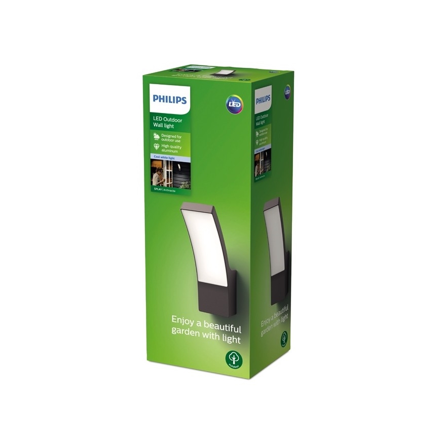 Philips - LED Venkovní nástěnné svítidlo LED/12W/230V 4000K IP44