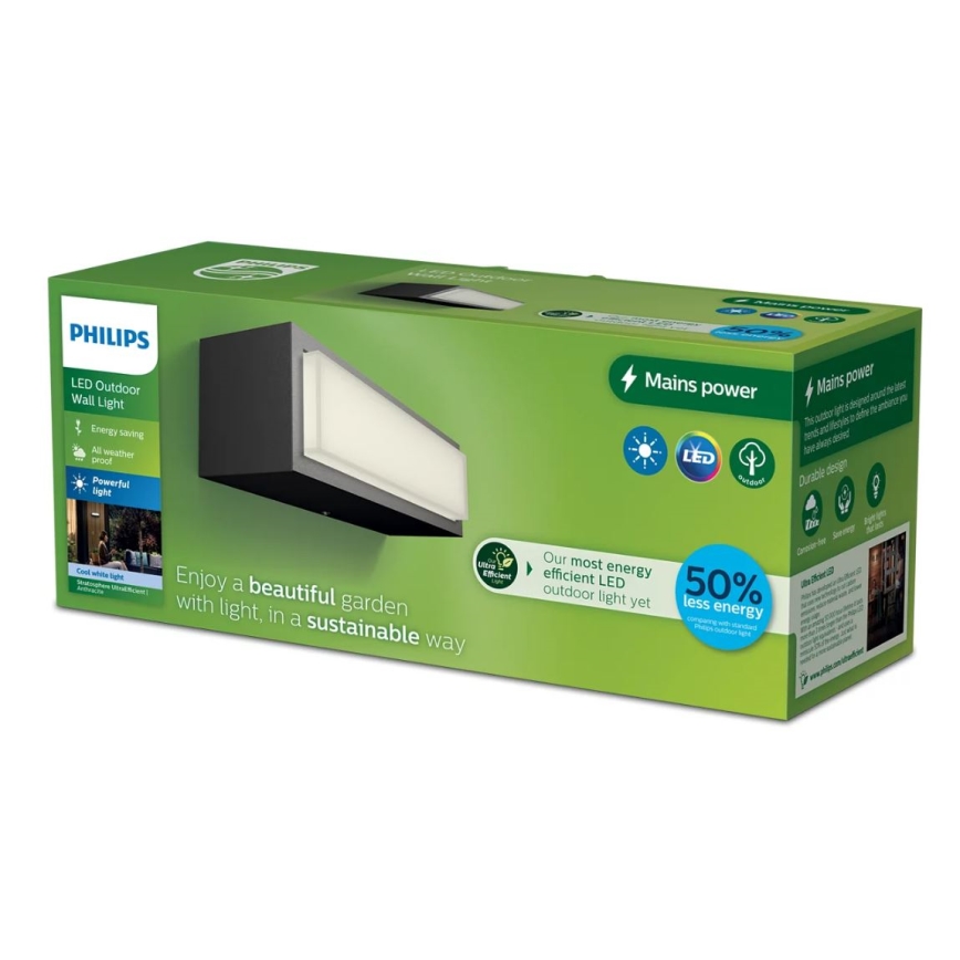 Philips - LED Venkovní nástěnné svítidlo STRATOSPHERE LED/3,8W/230V 4000K IP44