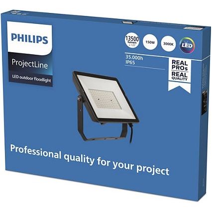 Philips - LED Venkovní reflektor PROJECTLINE LED/150W/230V IP65 3000K