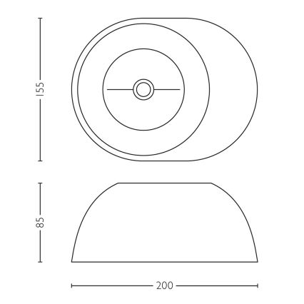 Philips Lirio 57130/30/LI - Stropní svítidlo DOLOQ 1xG53/35W černá