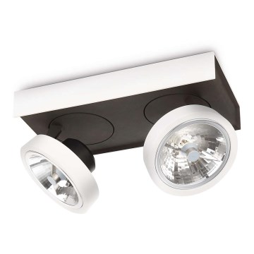 Philips Lirio 57982/31/16 - Stmívatelné bodové svítidlo BONQ 2xG53/45W/230V Philips Lirio 57982/31/16 - Stmívatelné bodové svítidlo BONQ 2xG53/45W/230V