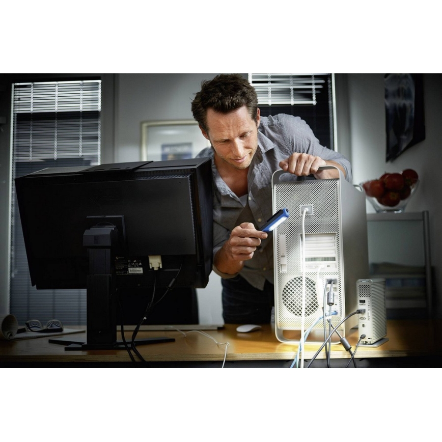 Philips LPL18B1 - LED Montážní lampa 5xLED/1,3W/3xAAA IP54
