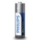 Philips LR6E2B/10 - 2 ks Alkalická baterie AA ULTRA ALKALINE 1,5V