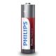 Philips LR6P4B/10 - 4 ks Alkalická baterie AA POWER ALKALINE 1,5V 2600mAh