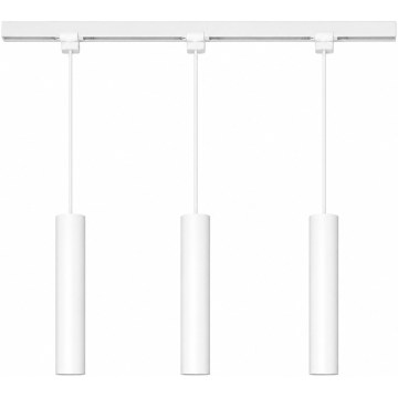 Philips - Lustr na lanku v lištovém systému EASYLINK 3xGU10/7W/230V 157 cm bílá