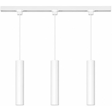 Philips - Lustr na lanku v lištovém systému EASYLINK 3xGU10/7W/230V 1m bílá