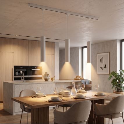 Philips - Lustr na lanku v lištovém systému EASYLINK 3xGU10/7W/230V 1m bílá