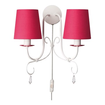 Philips Massive 45694/28/10 - Nástěnné svítidlo PRINCESS 2xE14/40W Philips Massive 45694/28/10 - Nástěnné svítidlo PRINCESS 2xE14/40W
