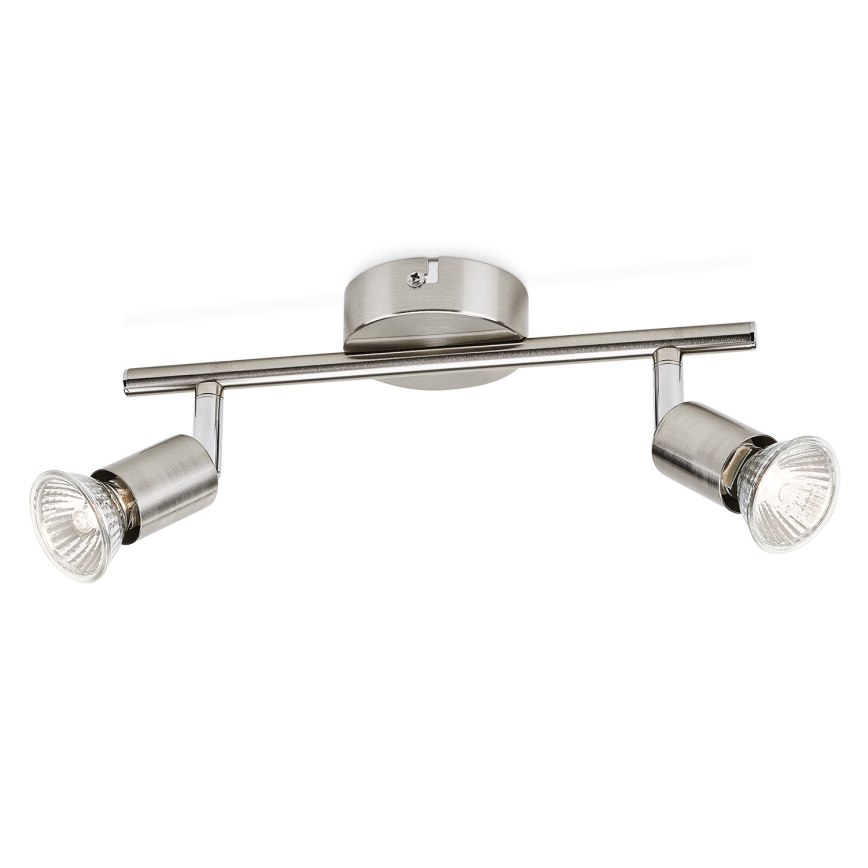 Philips 50302/17/E7 - Bodové svítidlo ESSENTIALS LIMBALI 2xGU10/50W/230V