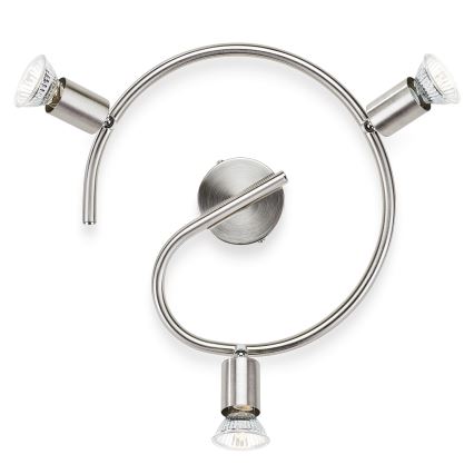 Philips 50303/17/E7 - Bodové svítidlo ESSENTIALS LIMBALI 3xGU10/50W/230V