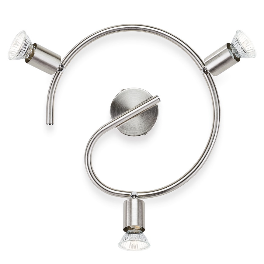 Philips 50303/17/E7 - Bodové svítidlo ESSENTIALS LIMBALI 3xGU10/50W/230V