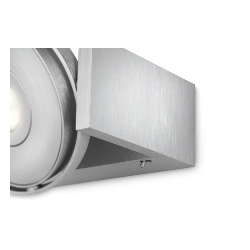 Philips Massive 53150/48/10 - LED Bodové svítidlo VISION 1xLED/7,5W/230V hliník