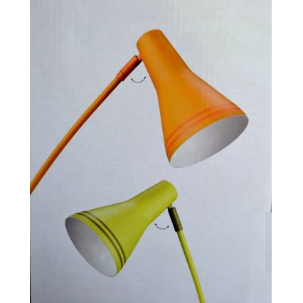 Philips Massive  67322/87/10 - Lampa stolní SCOTT 1xE14/8W šedá