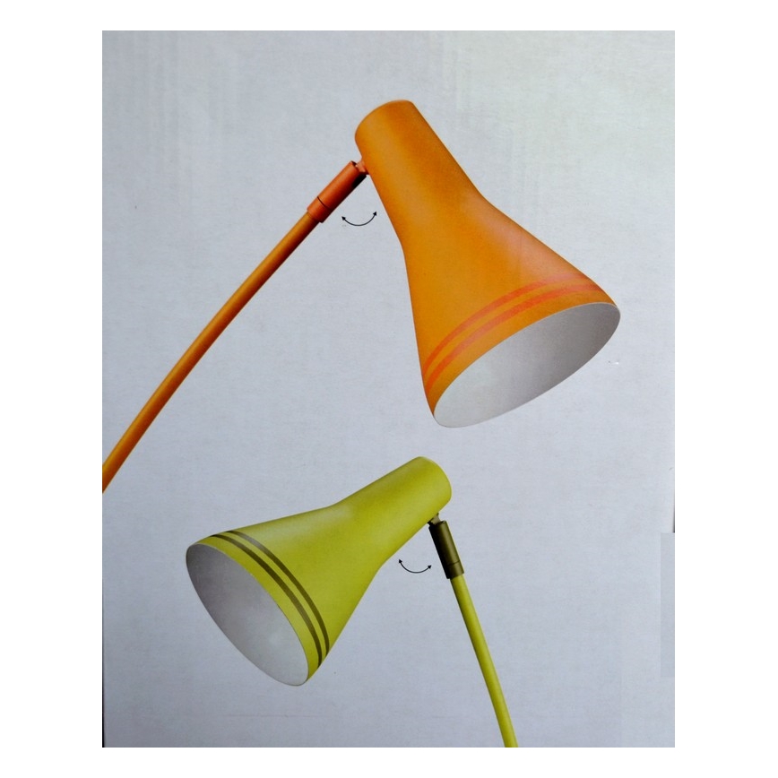 Philips Massive  67322/87/10 - Lampa stolní SCOTT 1xE14/8W šedá