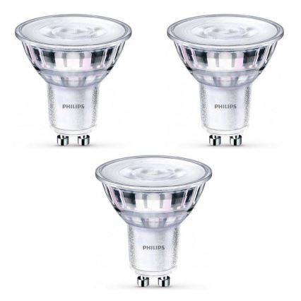 Philips Massive 59813/17/10 - SADA 3x LED Stmívatelné koupelnové podhledové svítidlo OPAL 3xGU10/5,5W/230V IP23