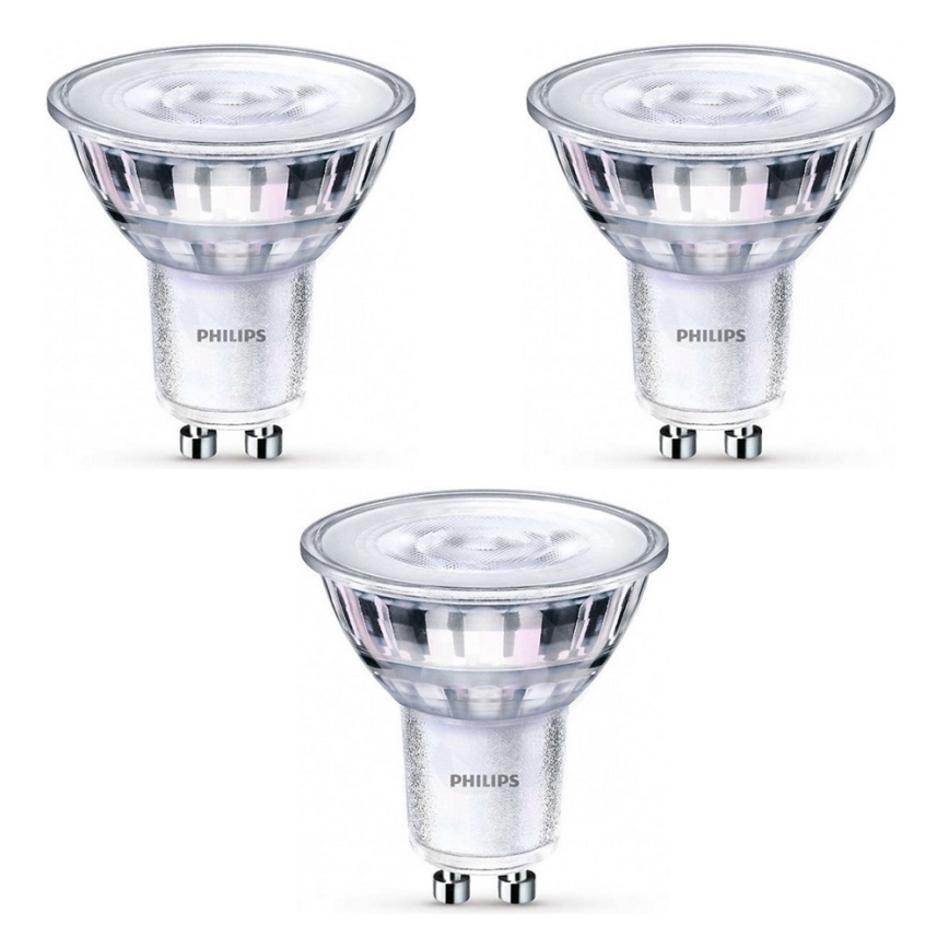 Philips Massive 59813/17/10 - SADA 3x LED Stmívatelné koupelnové podhledové svítidlo OPAL 3xGU10/5,5W/230V IP23