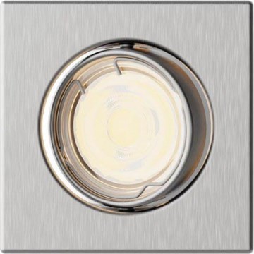 Philips - Podhledové svítidlo PERIDOT 1xGU10/7W/230V stříbrná