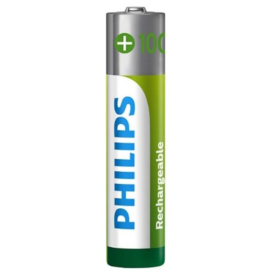 Philips R03B4RTU10/10 - 4 ks Nabíjecí baterie AAA MULTILIFE NiMH/1,2V/1000 mAh