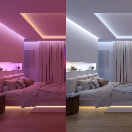 Philips - Rozšiřovací sada LED RGBW stmívatelného pásku Hue FLUX 2m LED/19,5W/24V 1000-20000K