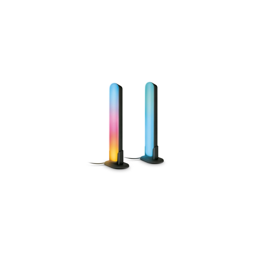 Philips - SADA 2x LED RGBIC Stmívatelné svítidlo SMART GRADIENT LED/8W/230V 2700-6500K Wi-Fi
