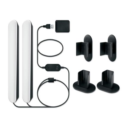 Philips - SADA 2x LED RGBIC Stmívatelné svítidlo SMART GRADIENT LED/8W/230V 2700-6500K Wi-Fi